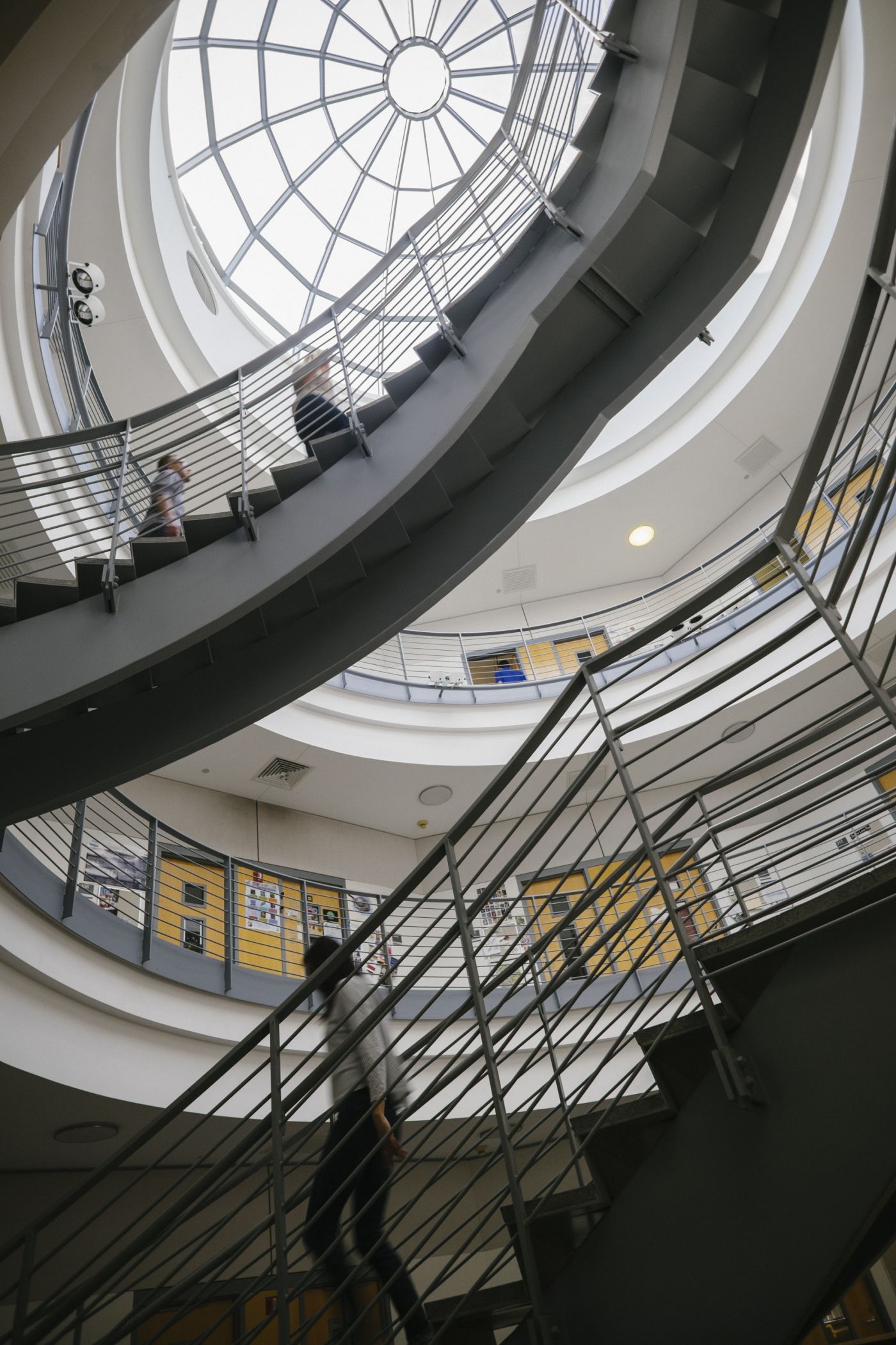 Augustana College, interior of the dome, Rock Island